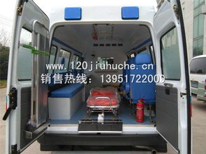 江铃长轴救护车 专业医疗救护的移动堡垒